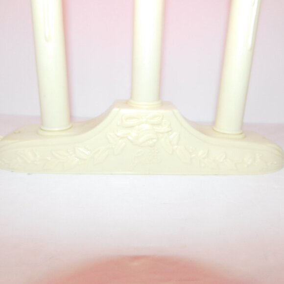 VTG 3 Light Candolier Candelabra Christmas Electric Window Candles Decoration - Picture 5 of 7